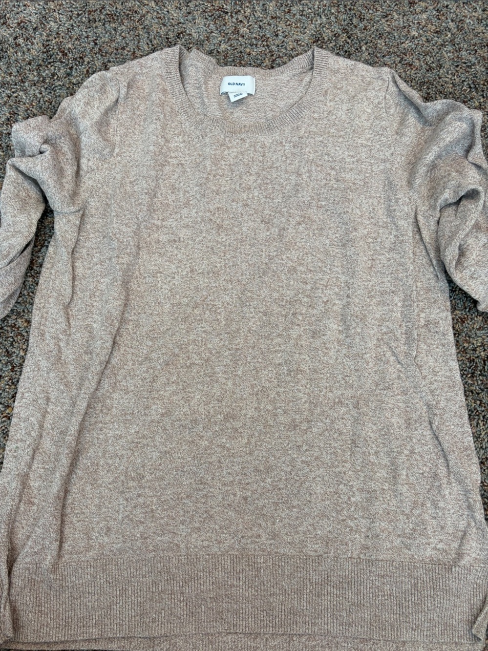 Old Navy Women's Crewneck Sweater - Taupe Heather